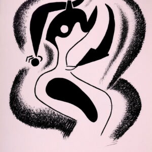 Cartel Para La Exposición De La Galería Erker De Alexander Archipenko (1962)